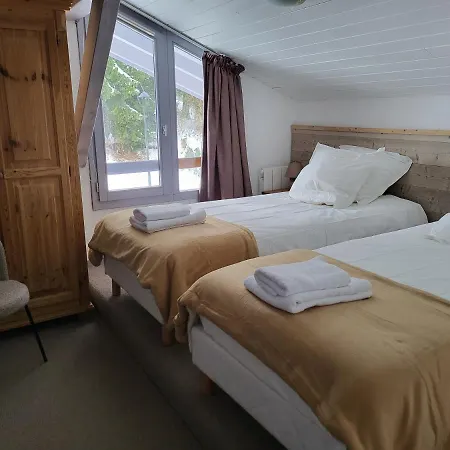 La Tania - 14 Personnes - 7 7 Salles De Bains - 40 M Des Pistes 木屋 谷雪维尔