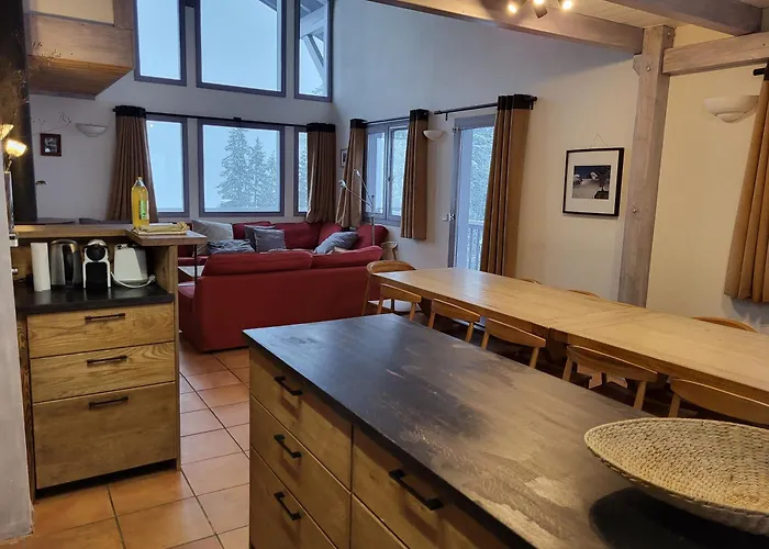 La Tania - 14 Personnes - 7 7 Salles De Bains - 40 M Des Pistes Dağ evi Courchevel