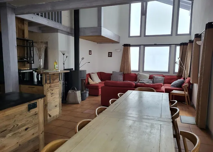 شاليه La Tania - 14 Personnes - 7 7 Salles De Bains - 40 M Des Pistes كورشوفيل